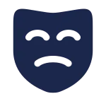Mask Sad SVG Icon